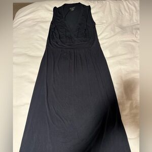 Land’s End black maxi dress